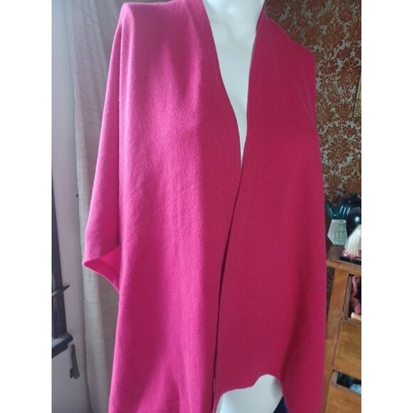 Laurel Poncho Sweater Wool Silk NWT - Picture 2 of 5